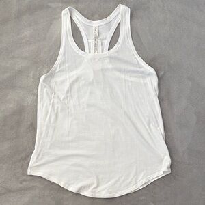 Lululemon Classic White Racerback Tank Top - Women's